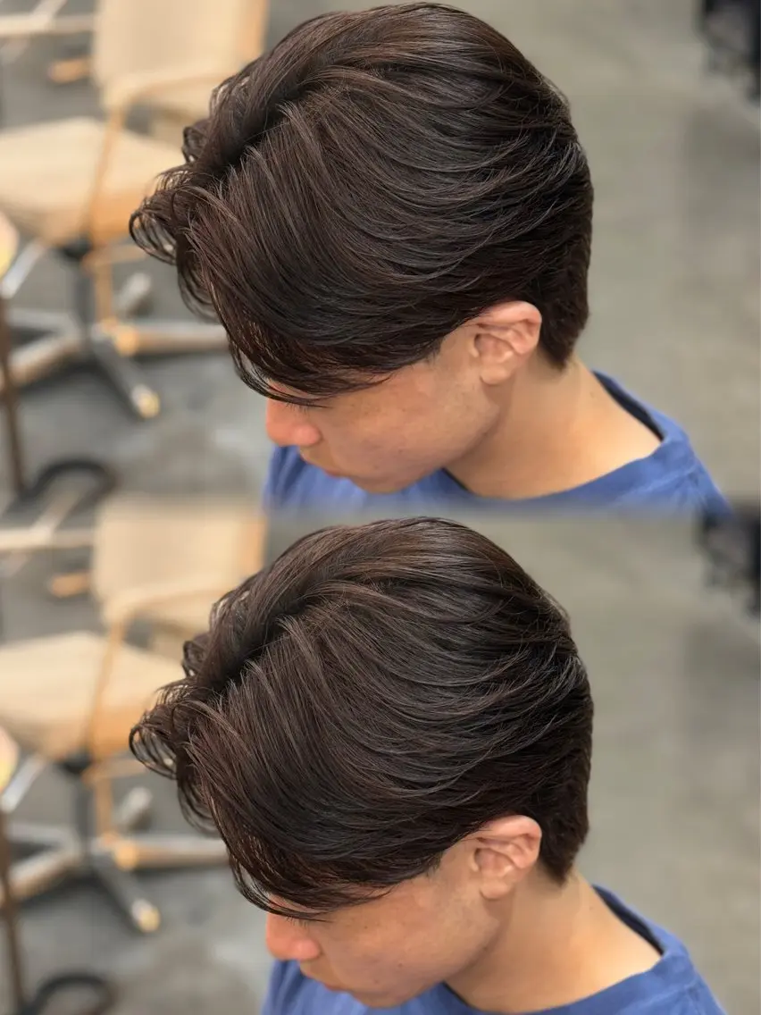 メンズ 縮毛矯正 水野 杏香のヘアスタイル