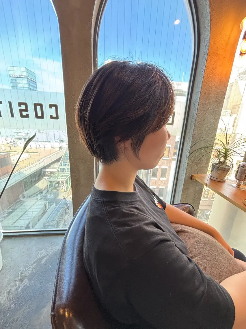 ショート カット 店長 大方康暉のヘアスタイル