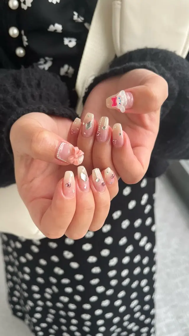 ネイル ハンドネイル フットネイル Nailsalon Fave/Rinaのネイルデザイン