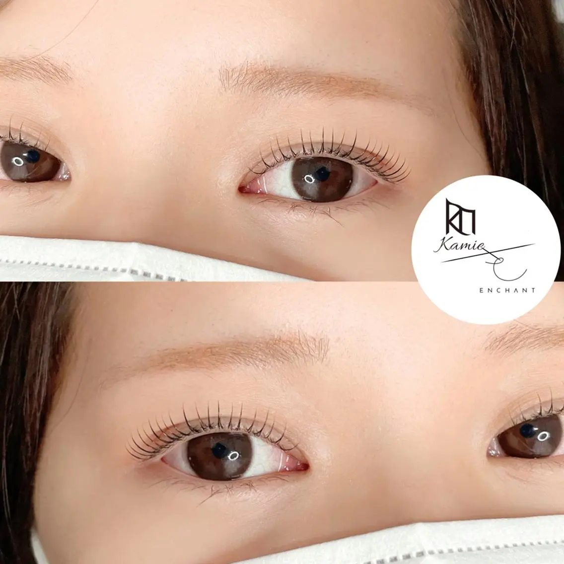 マツエク・マツパ 一重×まつ毛パーマ Kamie eyelashのマツエク・マツパデザイン