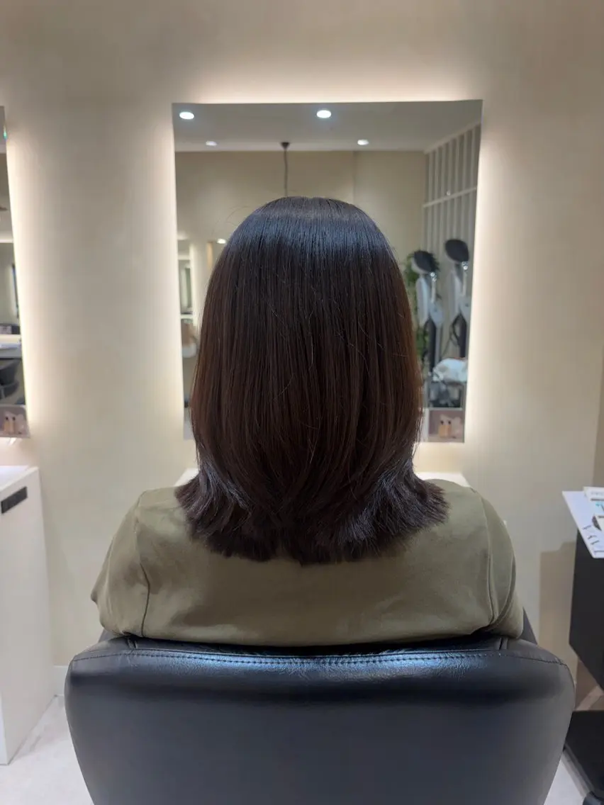 ミディアム カットモデル募集/ natsukiのヘアスタイル