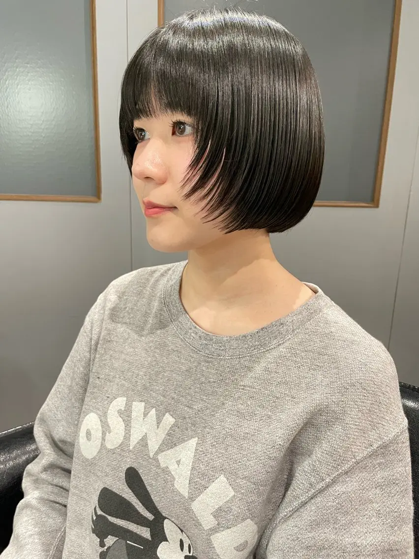 ショート カット 町田 光瑠のヘアスタイル