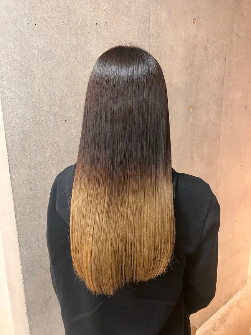 ロング 髪質改善 ロング トリートメント 酸熱トリートメント 青木 健志郎のヘアスタイル
