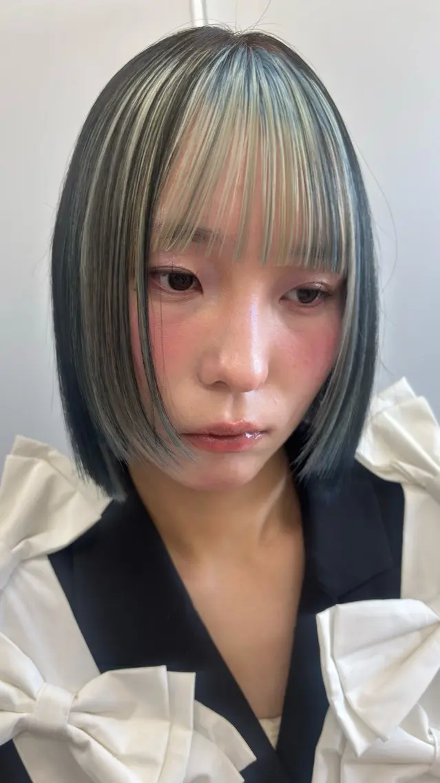 ショート ボブ 高野 優菜のヘアスタイル