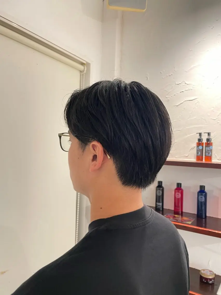 ショート パーマ メンズ 千葉 未羽🩶のヘアスタイル