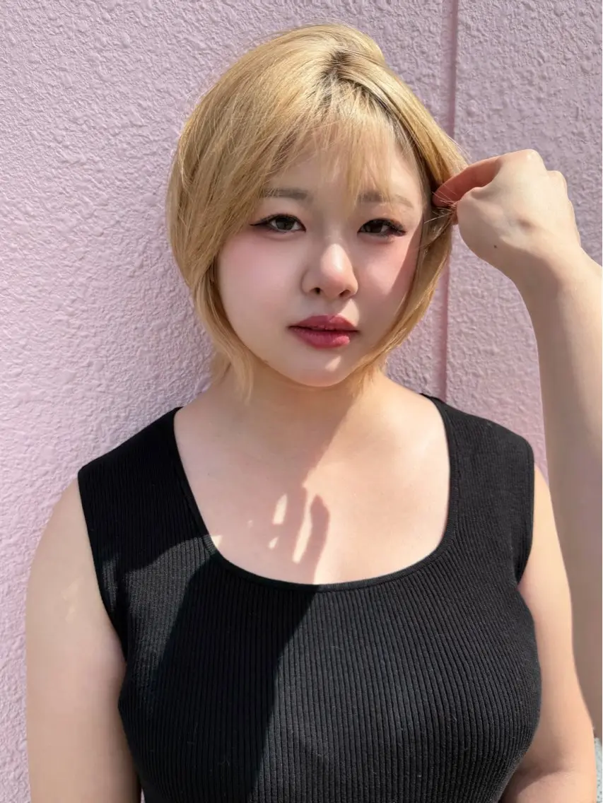 ショート カラー 似合わせカット カット ヘアカラー トリートメント mai / linoah˚✧のヘアスタイル