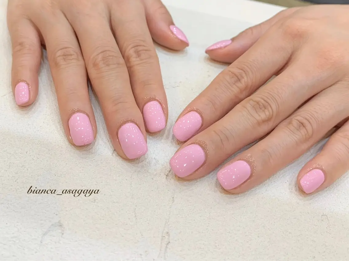 【オフなし】ハンド💅🏻シンプルコース✨パラジェル変更可🙆🏼♀️2200円 施術時間 90分の写真