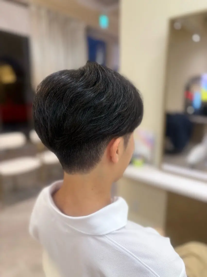 ショート メンズ カット 三木 絵未奈のヘアスタイル