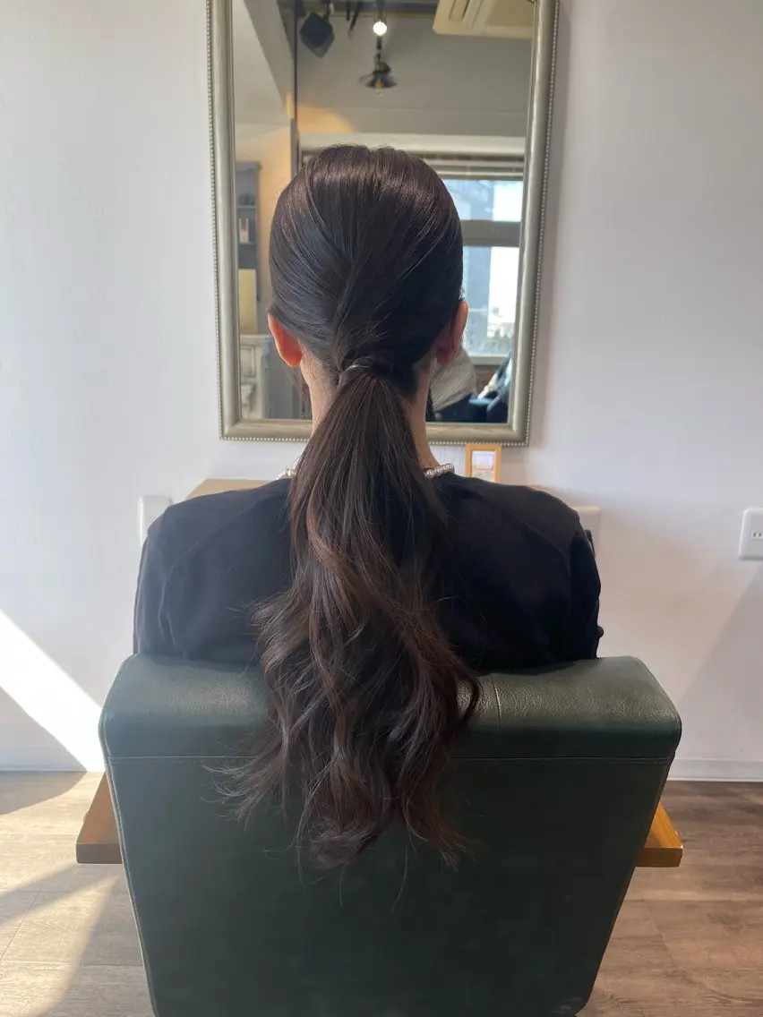 ロング ヘアアレンジ ヘアセット Felice Erikaのヘアスタイル