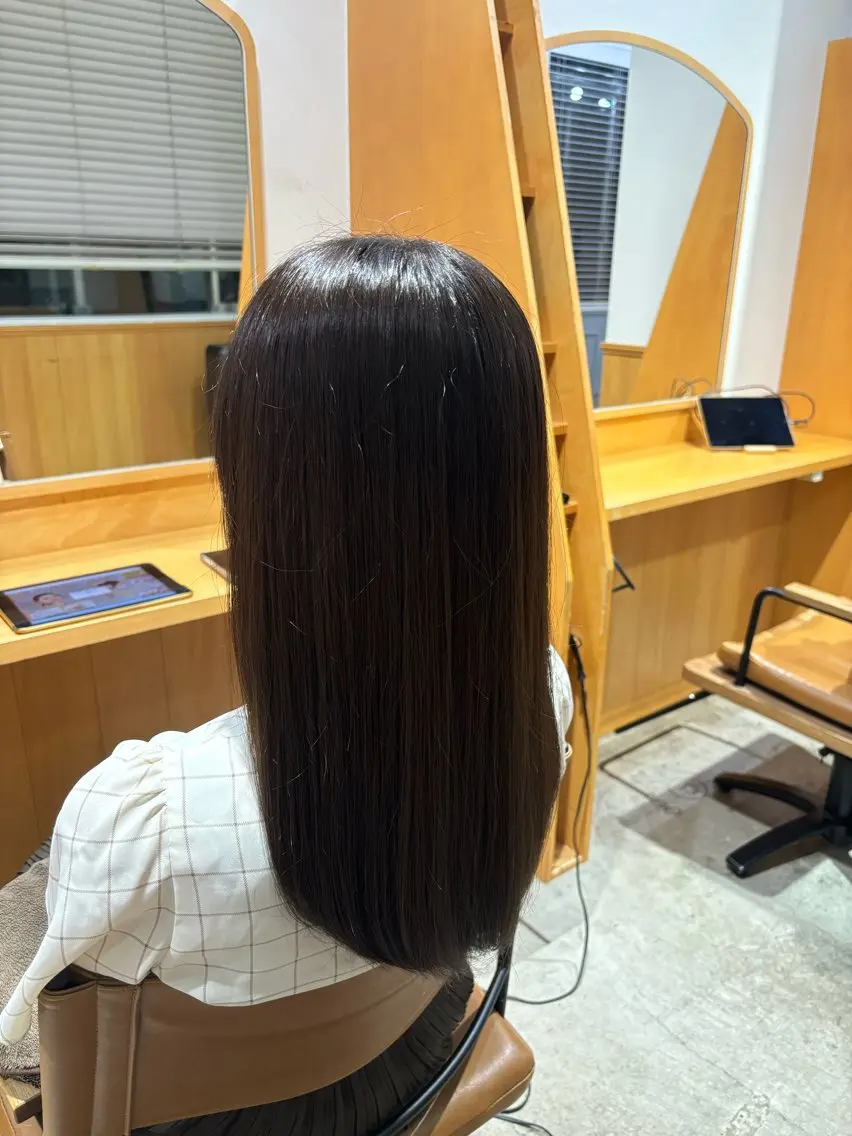 ロング カット ヘアカラー トリートメント 【Amphi Tokyo】宮原のヘアスタイル