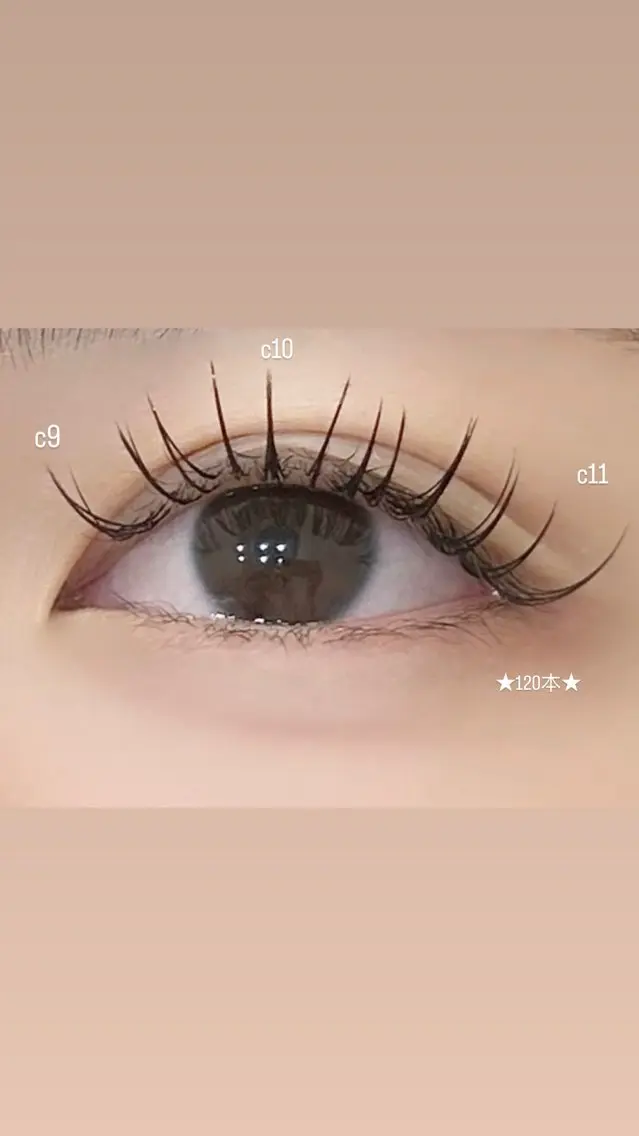 マツエク・マツパ seran EYELAのマツエク・マツパデザイン