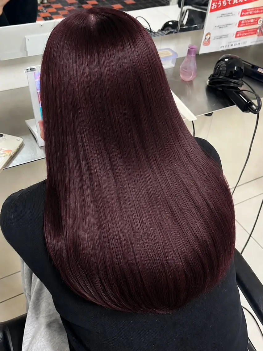 ロング 🍓暖色艶髪カラー 桝崎🎀ིྀのヘアスタイル