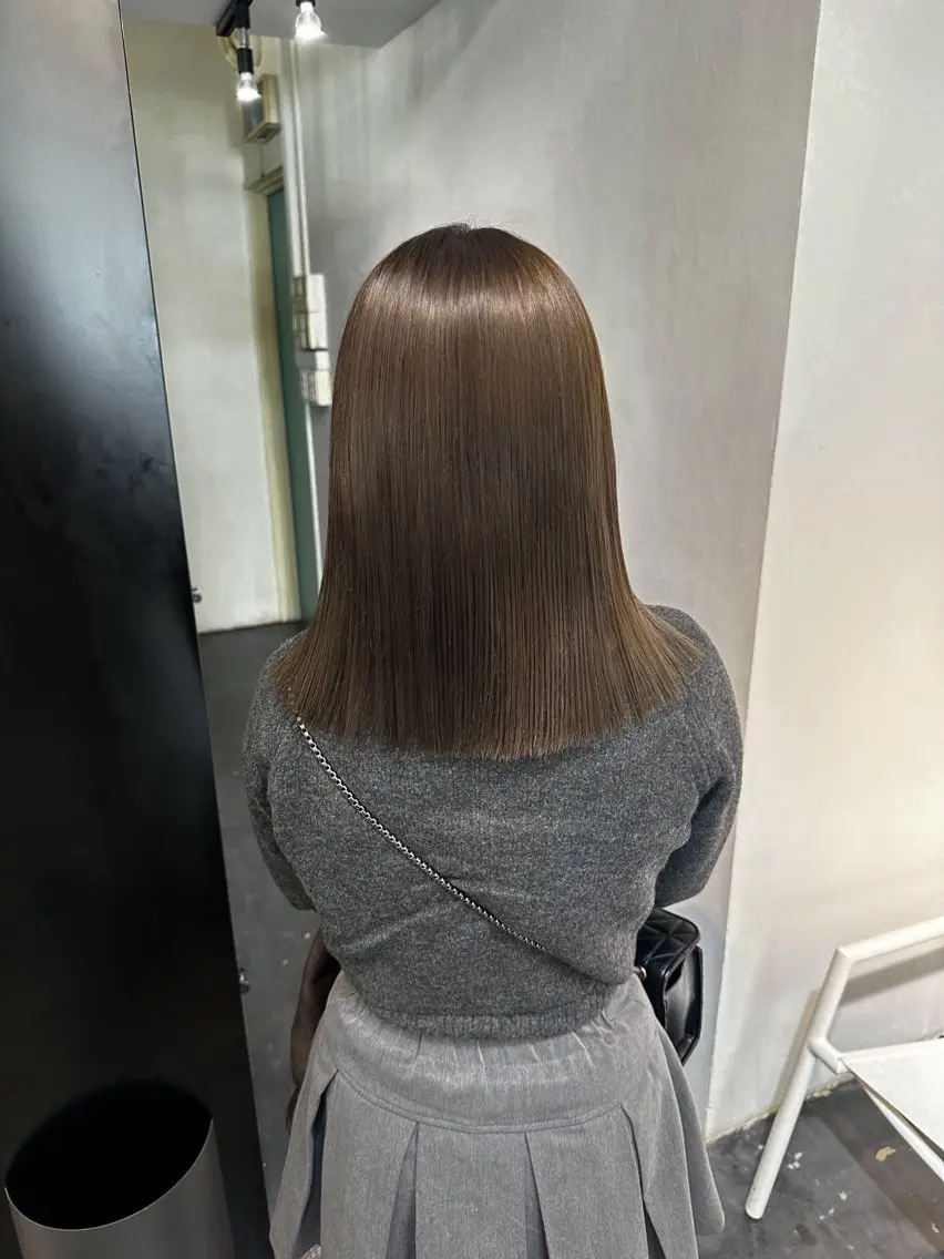 ミディアム カラー ［HOI］ ユウキのヘアスタイル