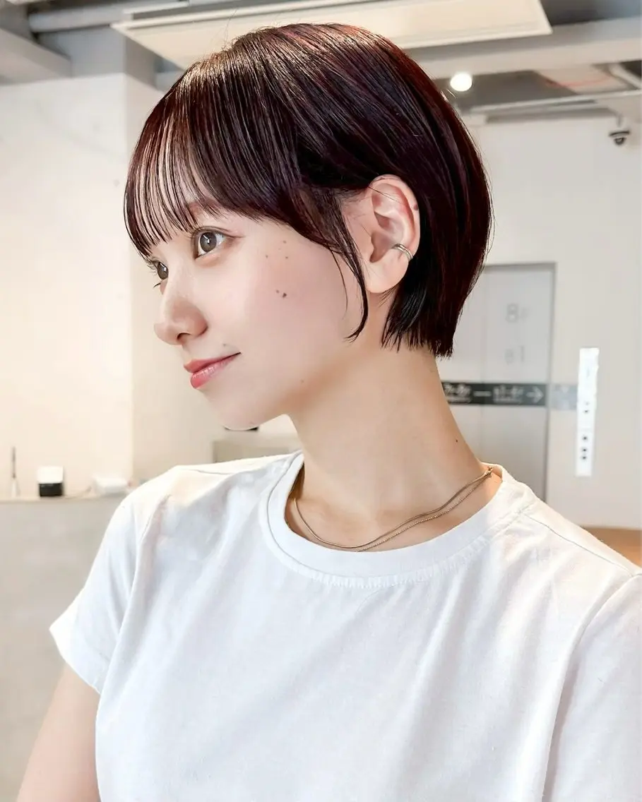 ショート ショートヘア ショートカット特化 美容師/池袋ももなのヘアスタイル