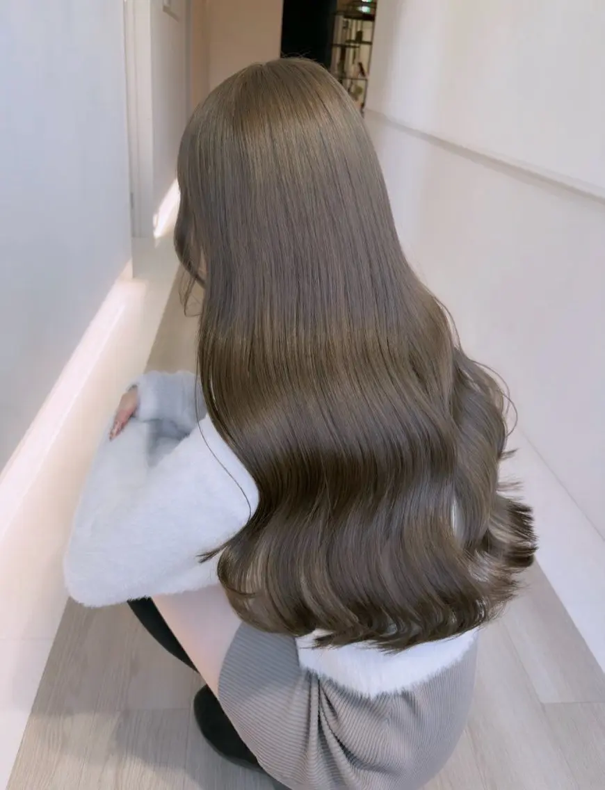 💎ブリーチなしダブルカラー 🩵グレージュ※寒色の希望の方の写真