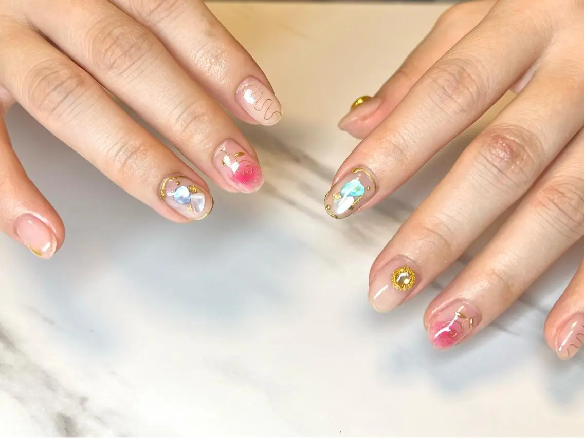 ショート ネイリスト シンのネイルデザイン