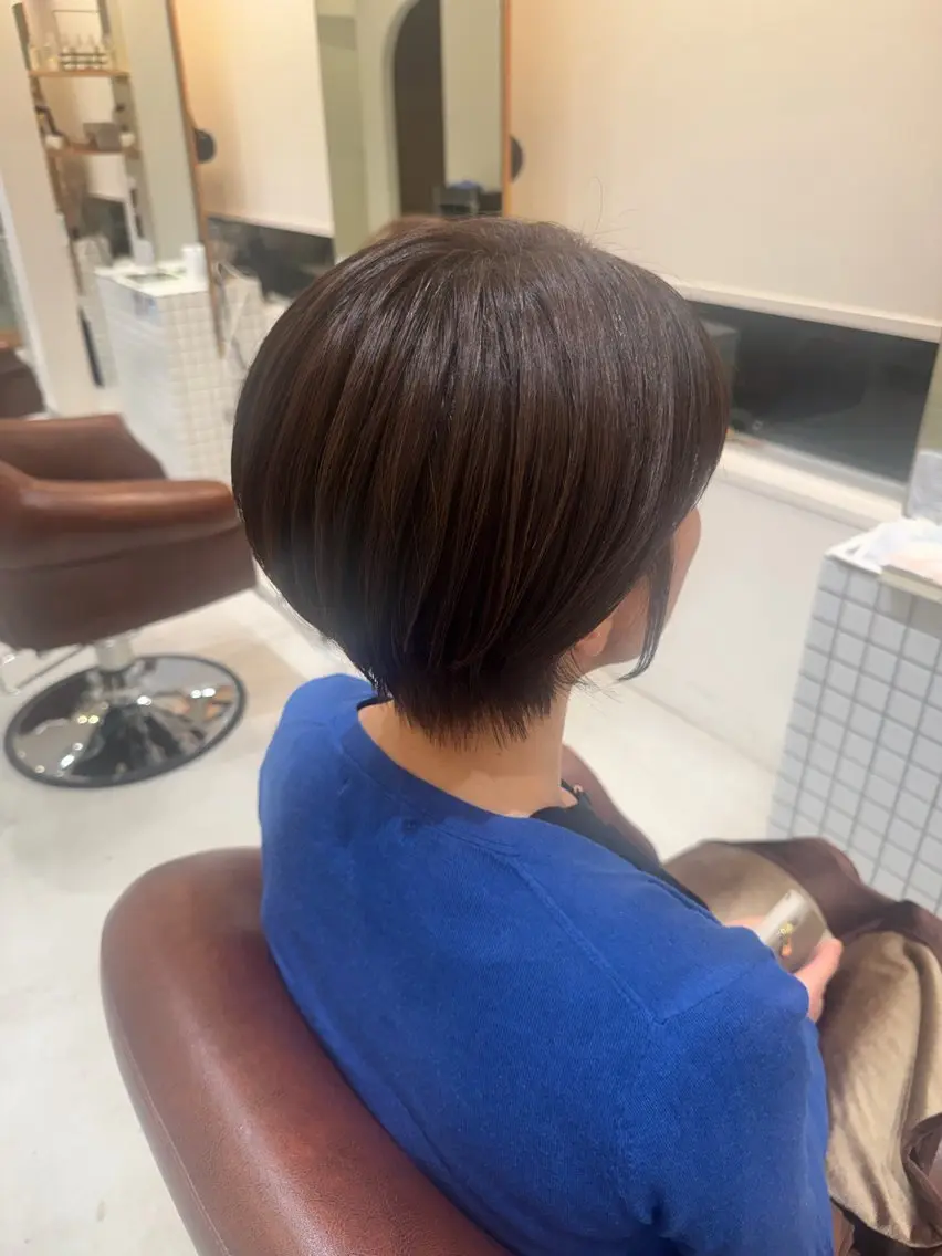 ショート 太田 恵美梨のヘアスタイル