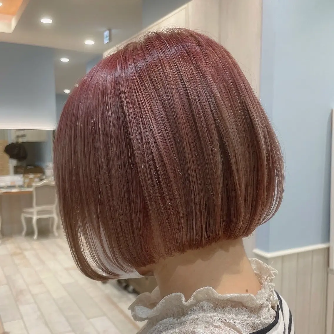 ショート カラー みなみ 【艶カラー】のヘアスタイル