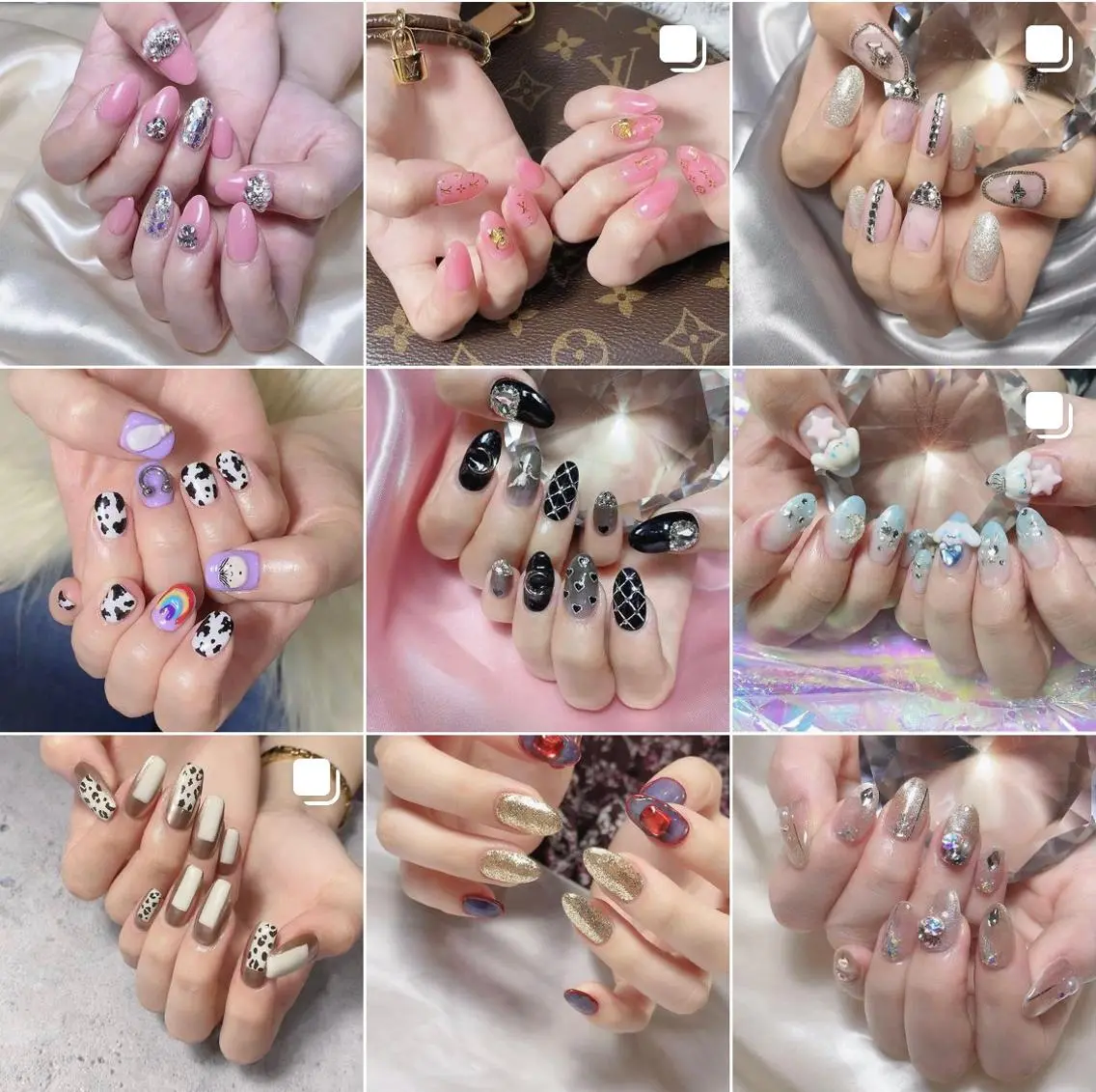 ネイル 渋谷／チップ長さ出し 👑アプレgel-xのネイルデザイン