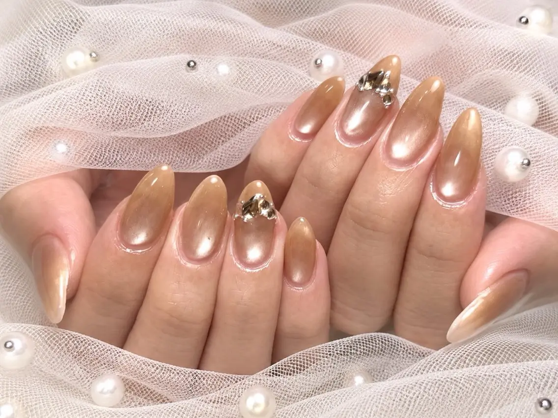 ネイル ハンドネイル フットネイル peTiT ✨️ yuzuki💞🫧のネイルデザイン