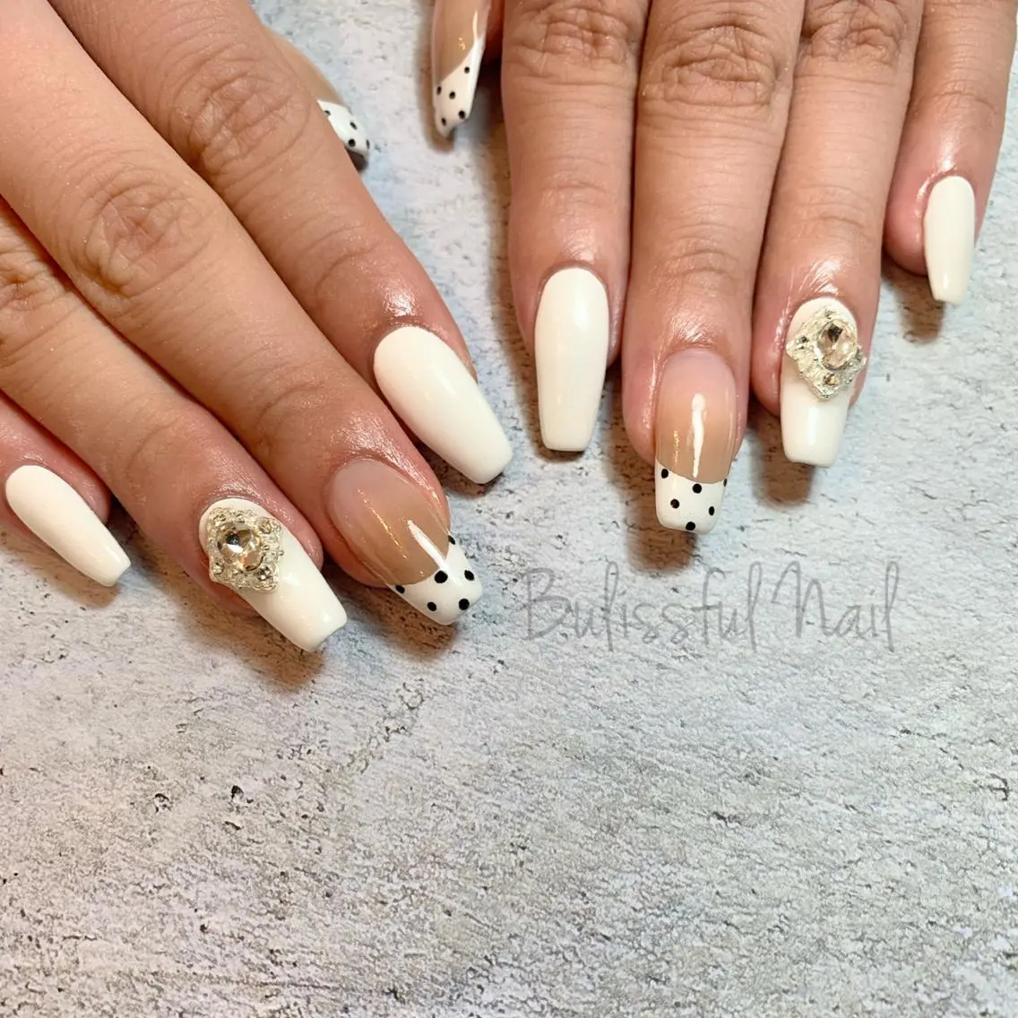 ネイル ハンドネイル Blissful💅 Yurika✩࿐⋆*のネイルデザイン