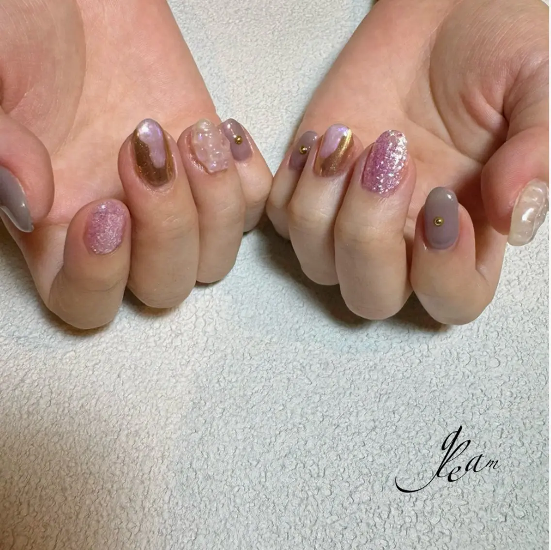 ネイル ハンドネイル gleam✴︎ sayakaのネイルデザイン
