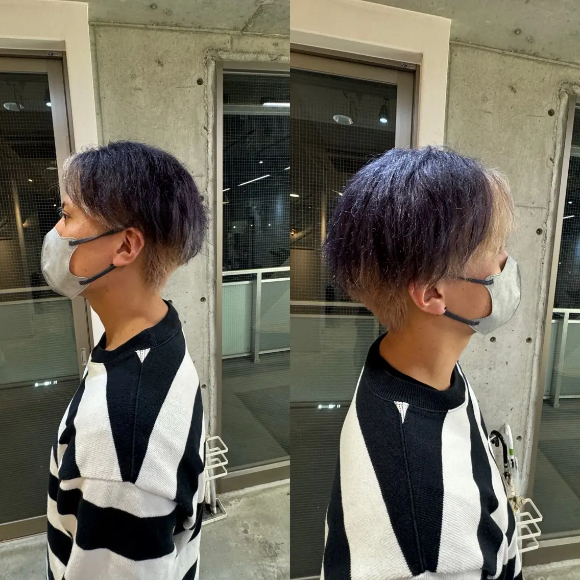 ショート カット ヘアカラー トリートメント 加藤 泰輔のヘアスタイル