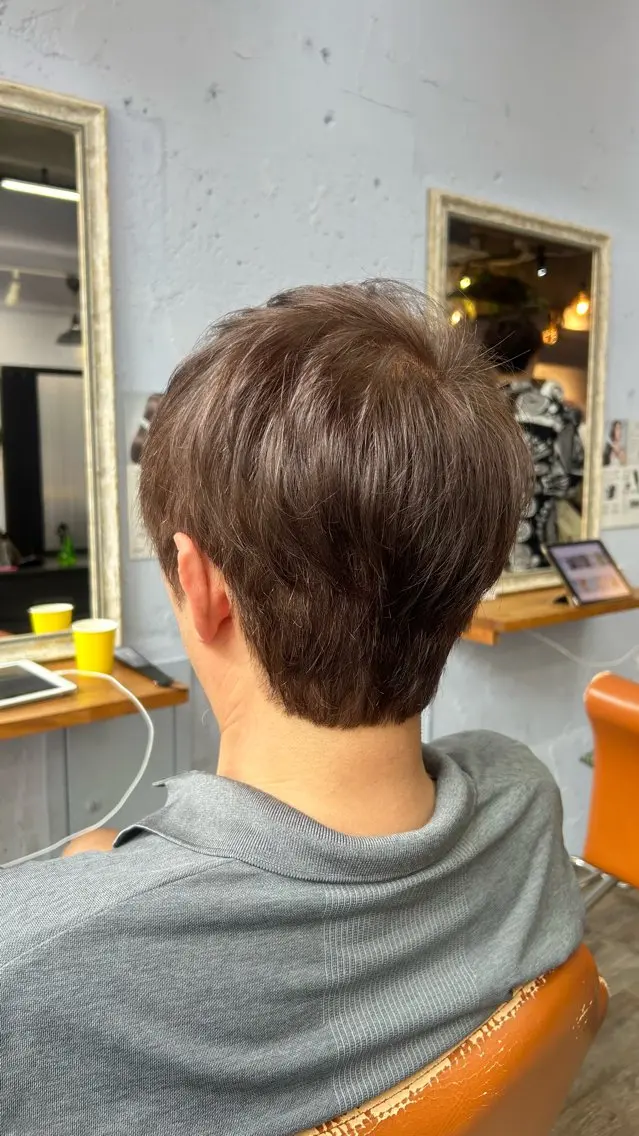 ショート メンズ 古澤 咲来のヘアスタイル