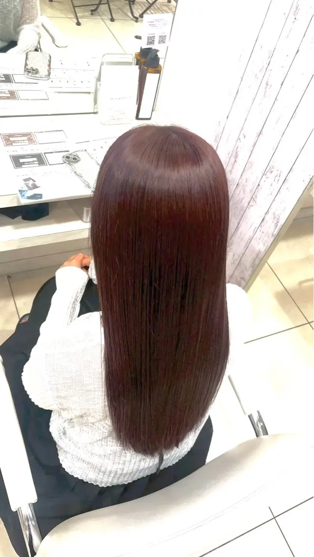 カラー カット ヘアカラー トリートメント 🍒垢抜け艶カラー 🍒【SAWA】のヘアスタイル