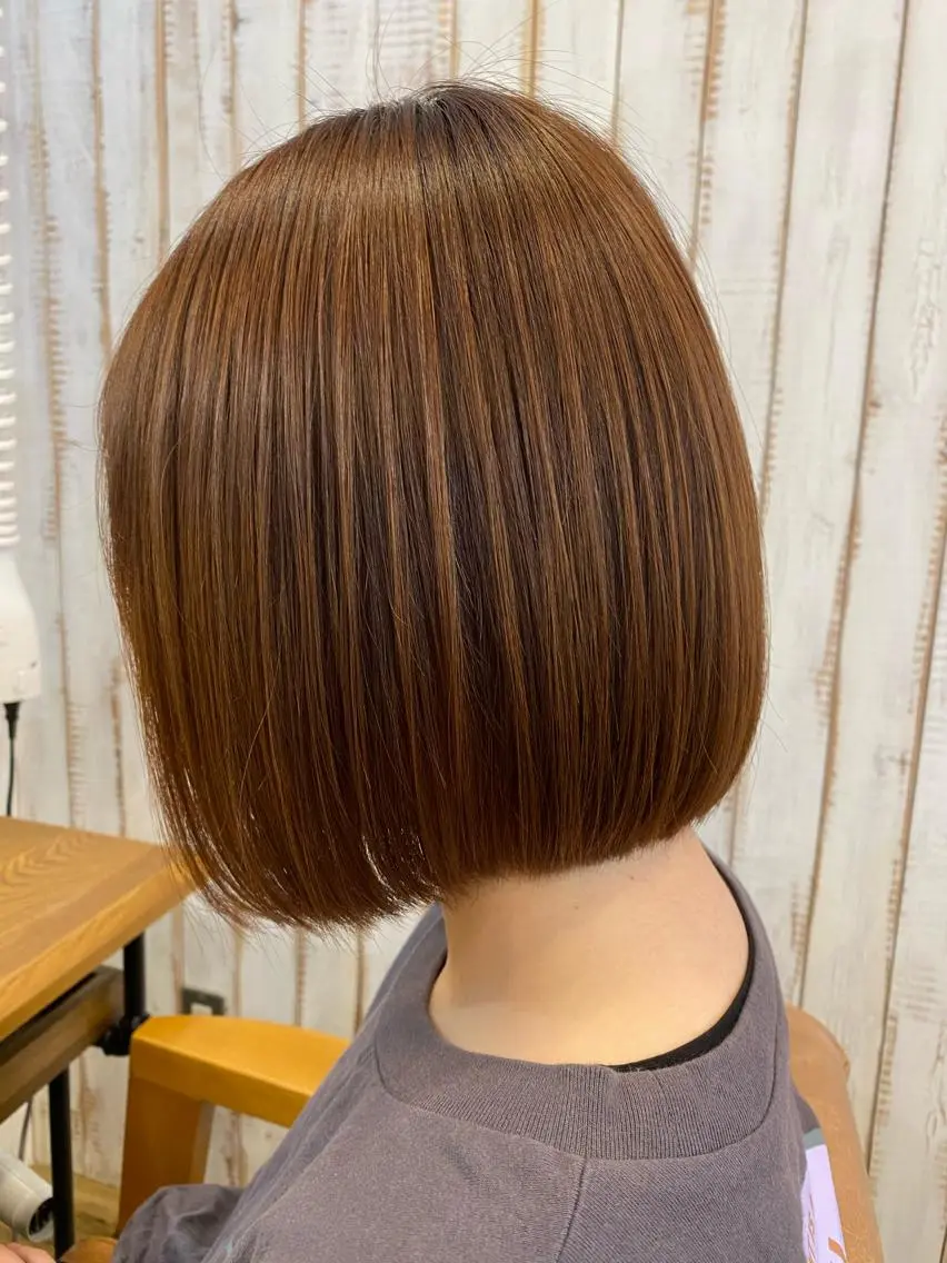 【人生が劇的に良くなる瞬間】カット+髪質改善ストレートの写真