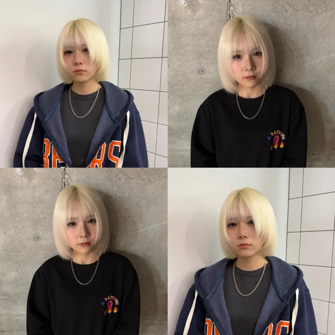 ロング カラー ベージュカラー ブリーチ ブロンド ピンクカラー ヘアカラー 【🥀履歴修正🥀】 ハイトーン職人/拓真のヘアスタイル