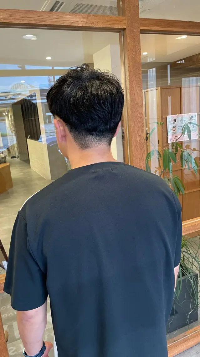 メンズ メンズパーマ 縮毛矯正 澤田 真凛のヘアスタイル