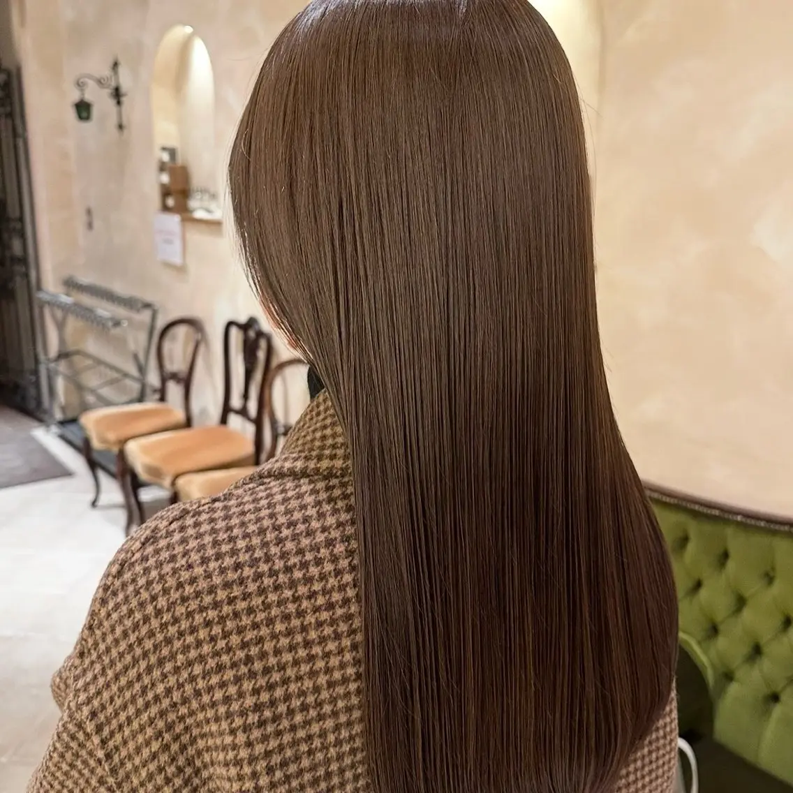 パーマ 縮毛矯正 ストレートパーマ パーマ 縮毛矯正 髙橋 采来のヘアスタイル