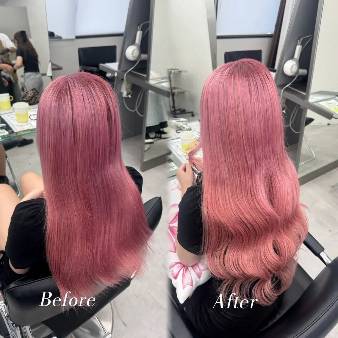ロング エクステ エクステ🎀/透明感 カラー🌙┊︎もものヘアスタイル