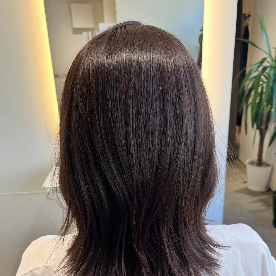 ミディアム カラー ベージュカラー 透明感カラー ラベンダーカラー ラベンダーベージュ オーガニックカラー カット ヘアカラー トリートメント 中野渡 真利那のその他イメージ