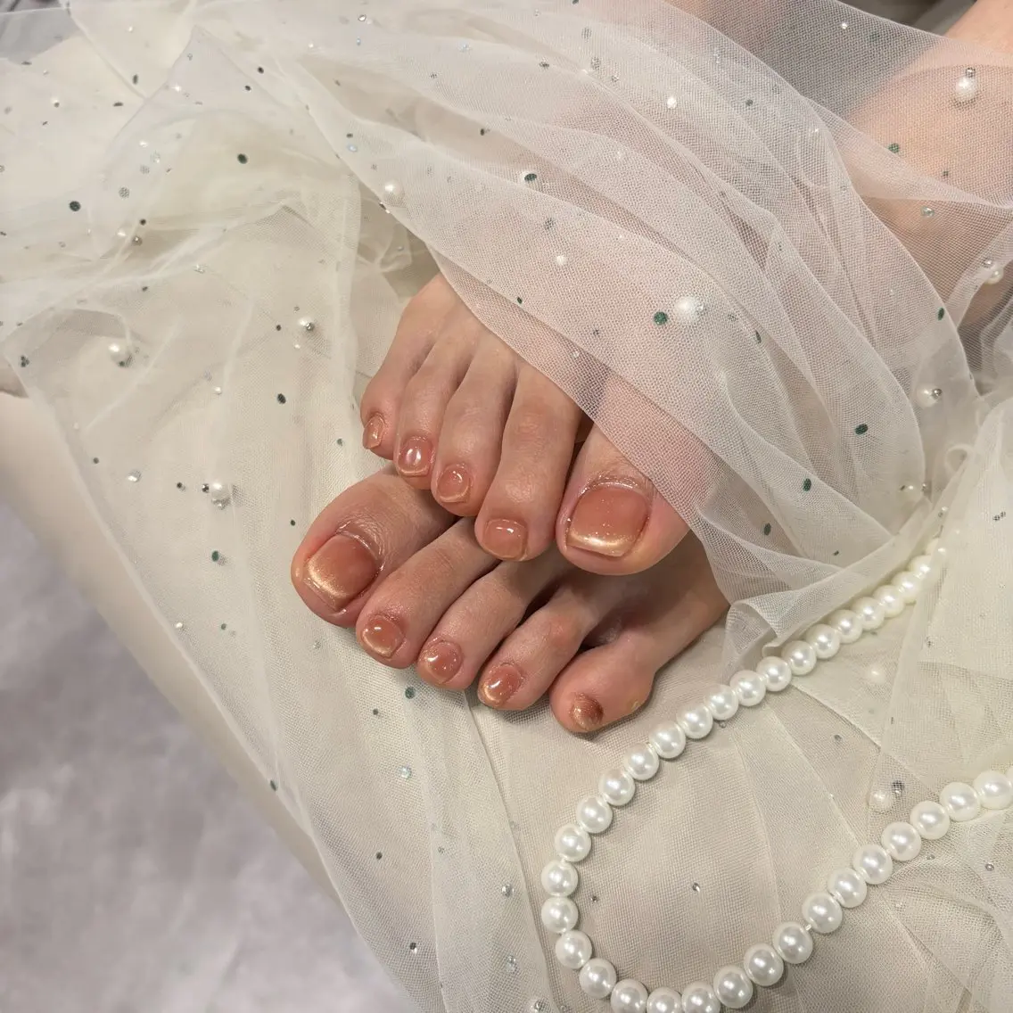 ネイル ハンドネイル Yuna 𝝑𝝔*.+゚のネイルデザイン