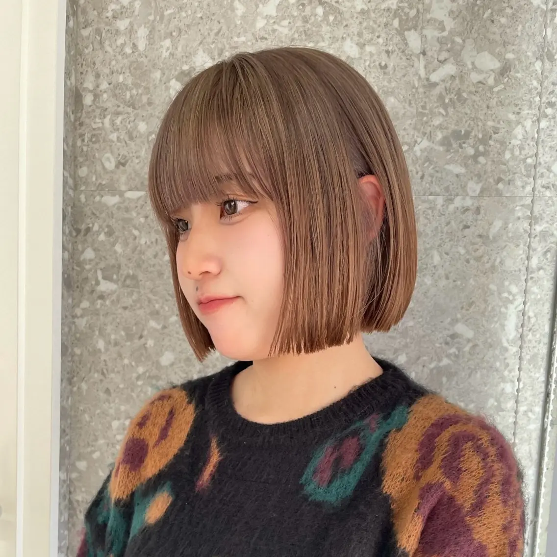 ミディアム ボブ 松下 友希 【fifth】のヘアスタイル
