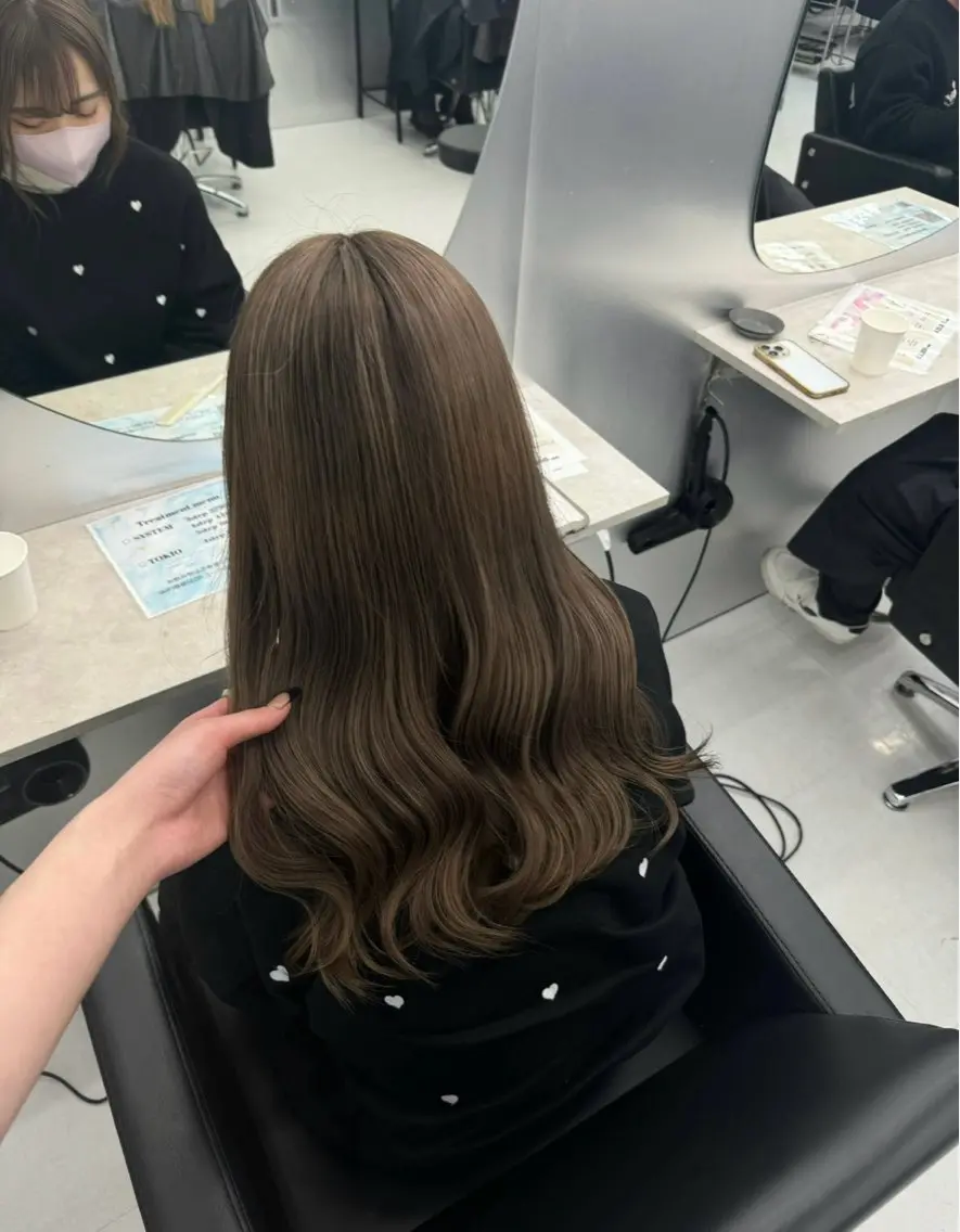 ロング うる艶🫧寒色カラー 💜🦋🫧ミズキのヘアスタイル