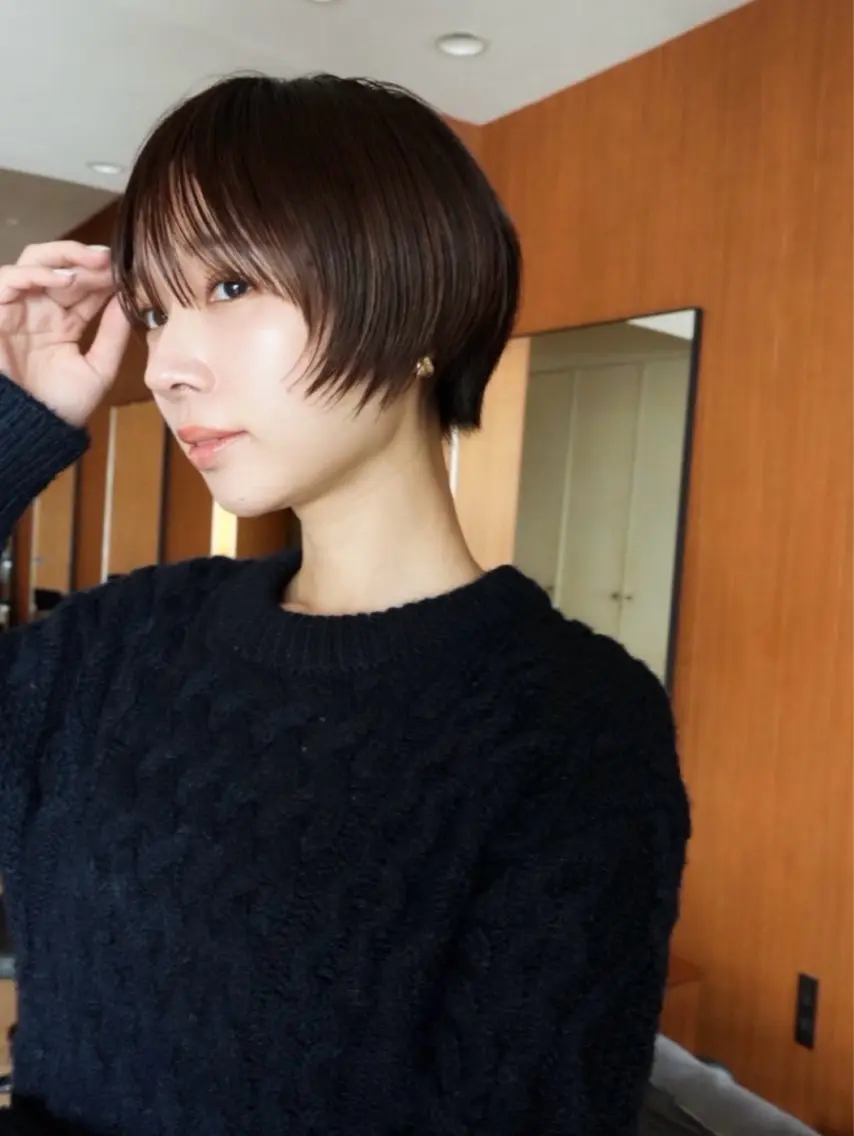 ショート 松村光留 /ショート/ウルフのヘアスタイル
