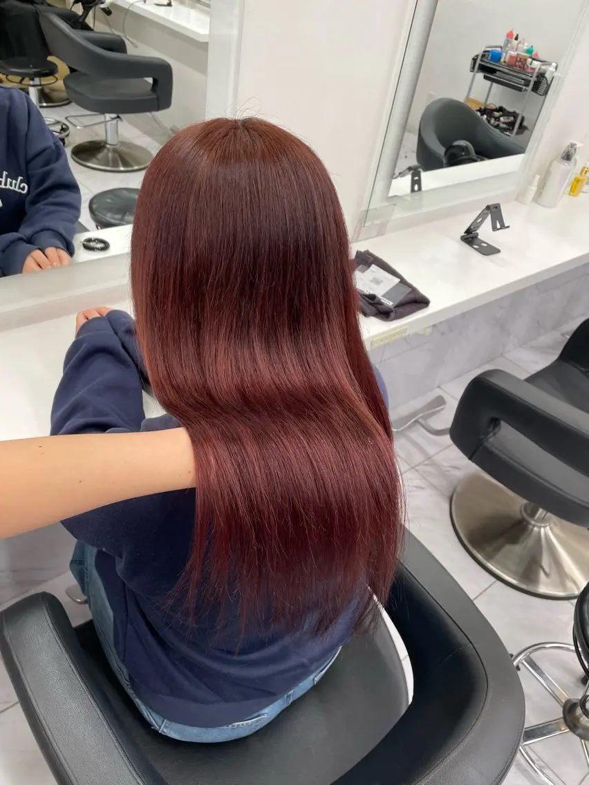 ロング カラー ヘアアレンジ 💗横浜美容室 💗HARUNAのヘアスタイル