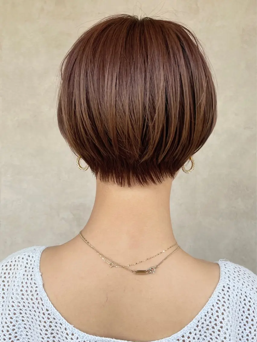 ショート カラー モデル募集 🟡SUMIKAのヘアスタイル