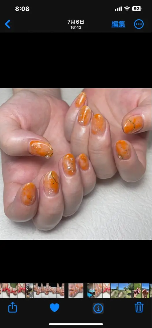 ネイル アートネイル フットネイル ジェルネイル キラキラネイル 韓国ネイル Y nail なんば堀江店のネイルデザイン
