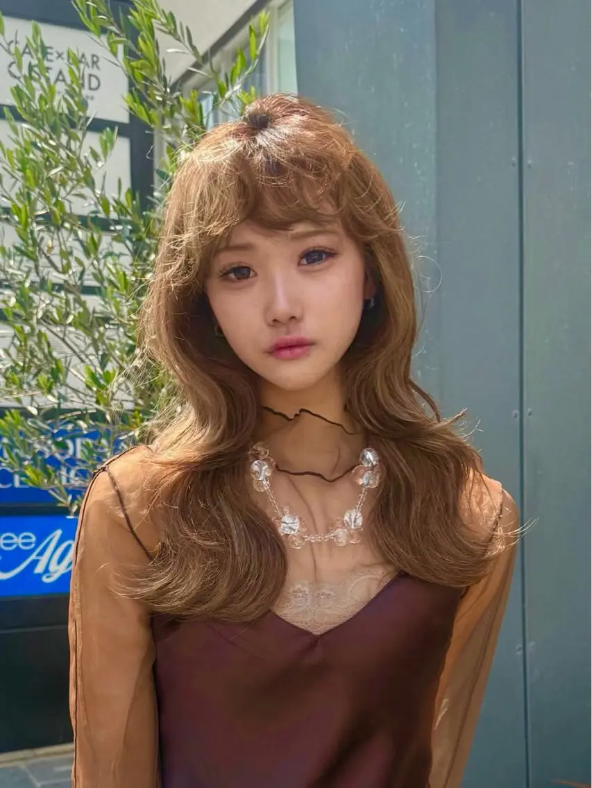 セミロング カラー ヘアカラー トリートメント "Daisy" Rio /大名・天神のヘアスタイル