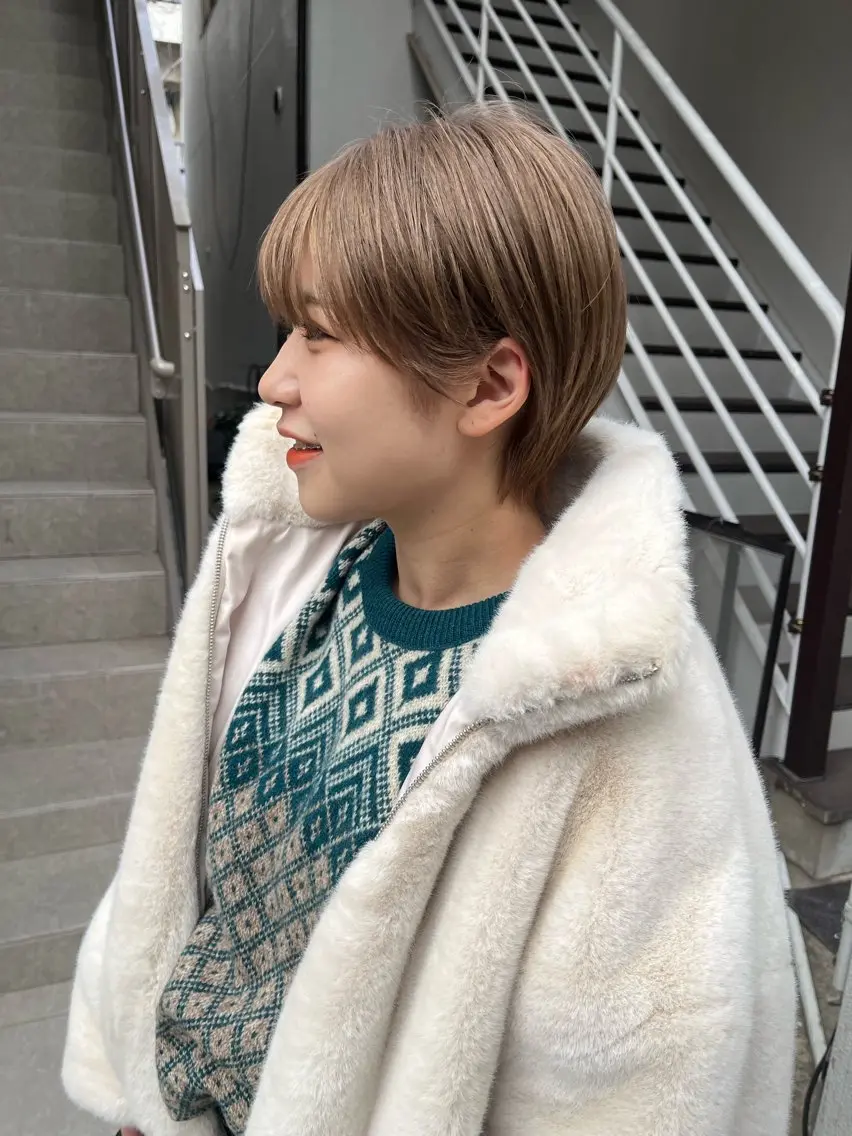 ショート カラー ボブ& 髪質改善FUMIYAのヘアスタイル