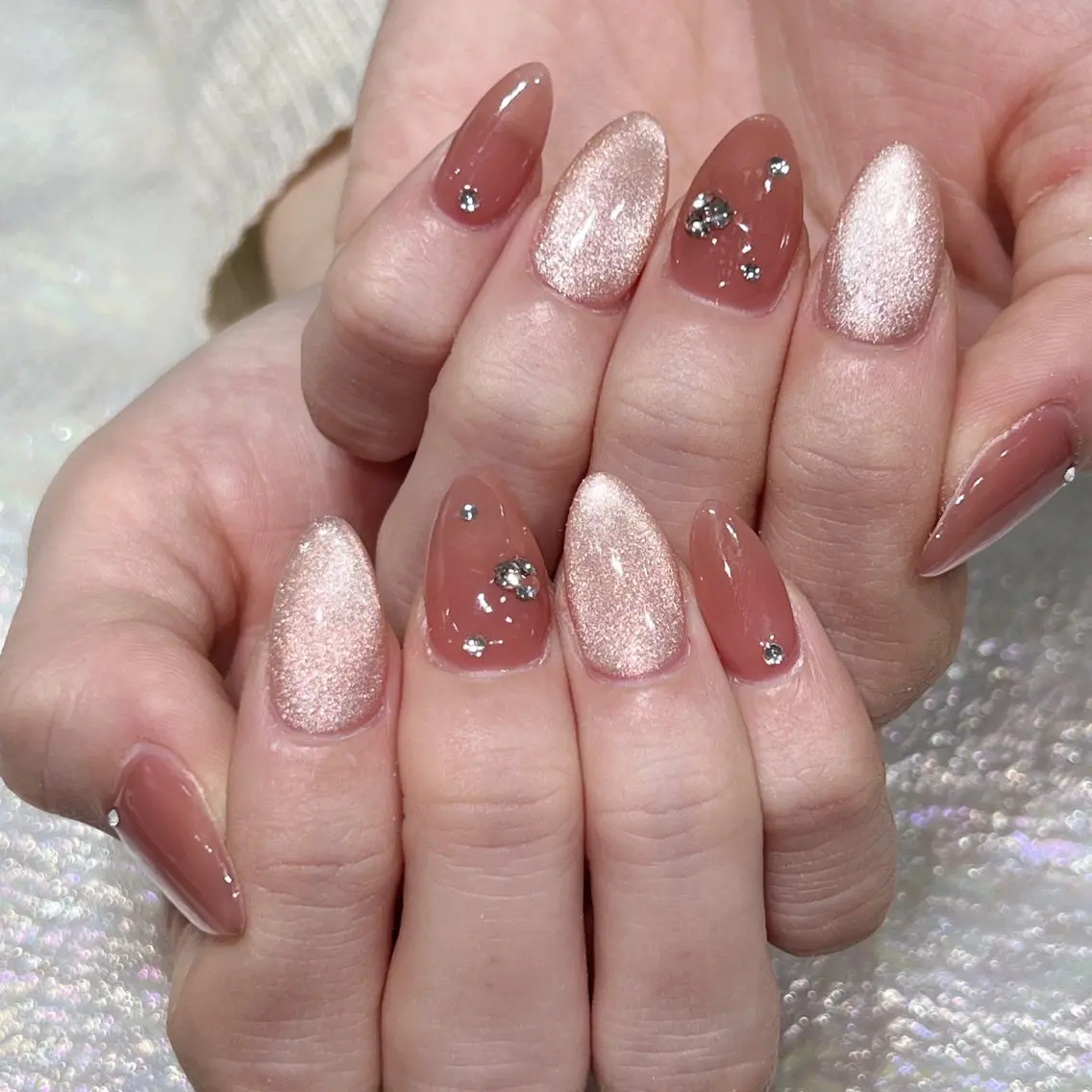 ネイル 🎀kira 長さだし💗モチ最高のネイルデザイン