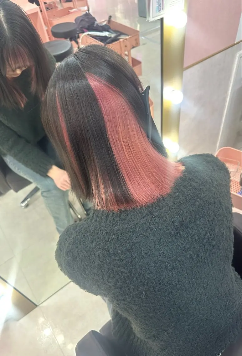 ミディアム カラー カット ヘアカラー トリートメント ブリーチ指名 No.1🦋KOKIのヘアスタイル