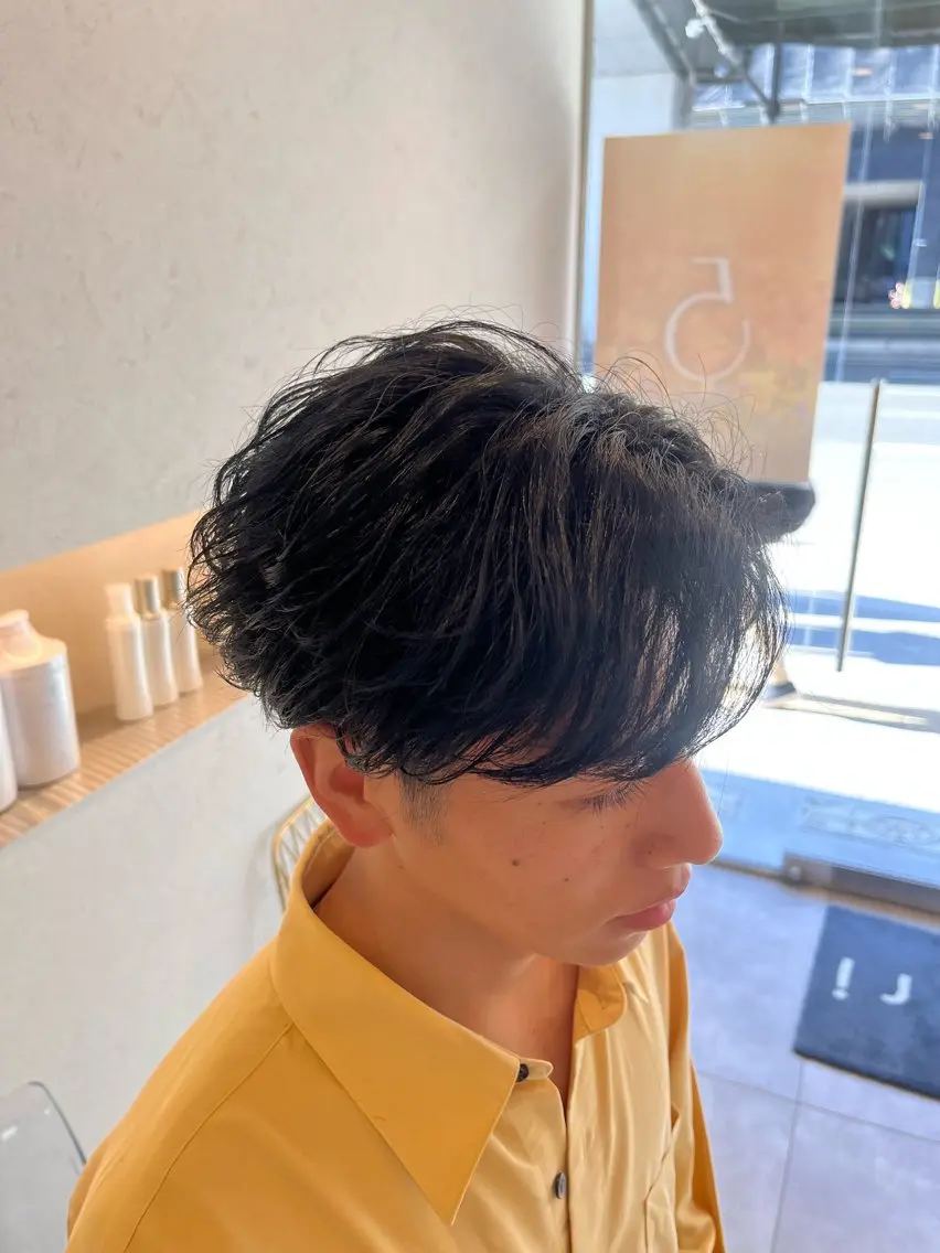 メンズカット+ヘッドスパの写真
