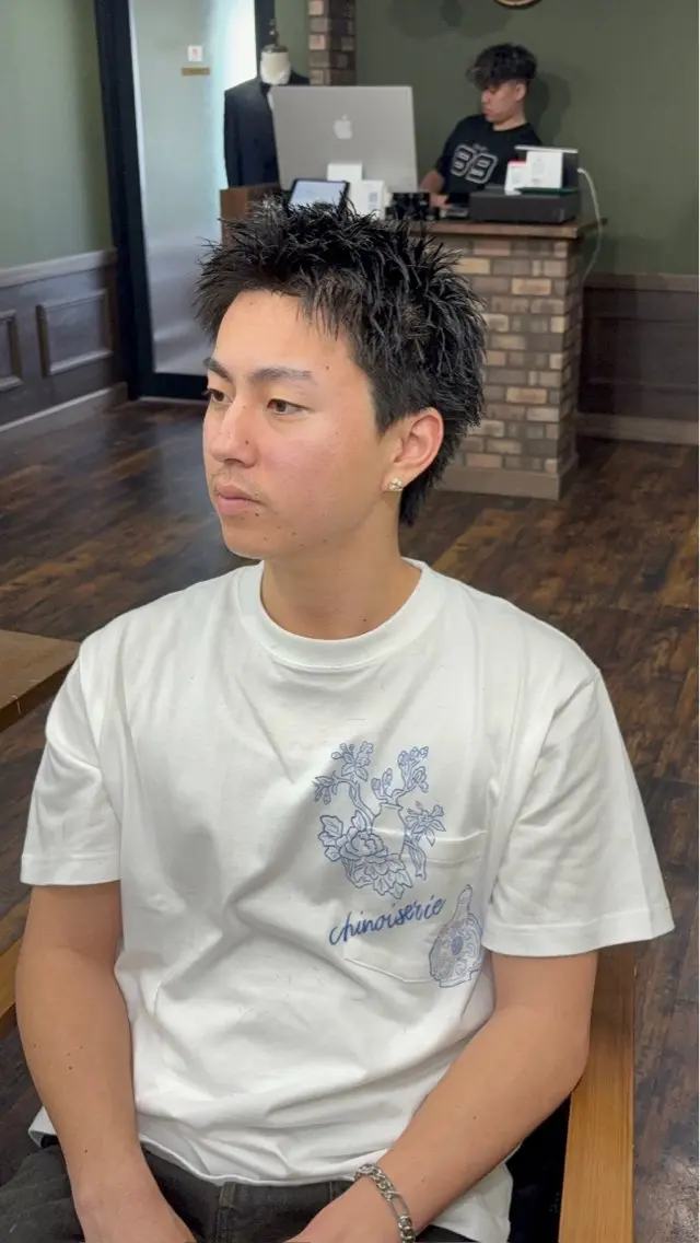 メンズ 井高 洸のヘアスタイル