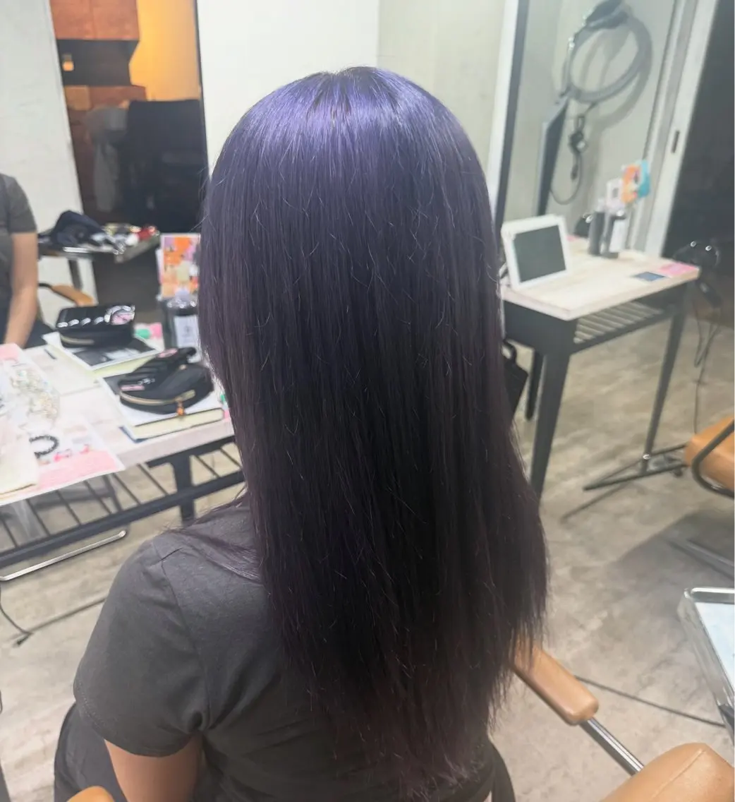 ロング ヘアカラー ✂️カットモデル 募集💎NANA💎のヘアスタイル