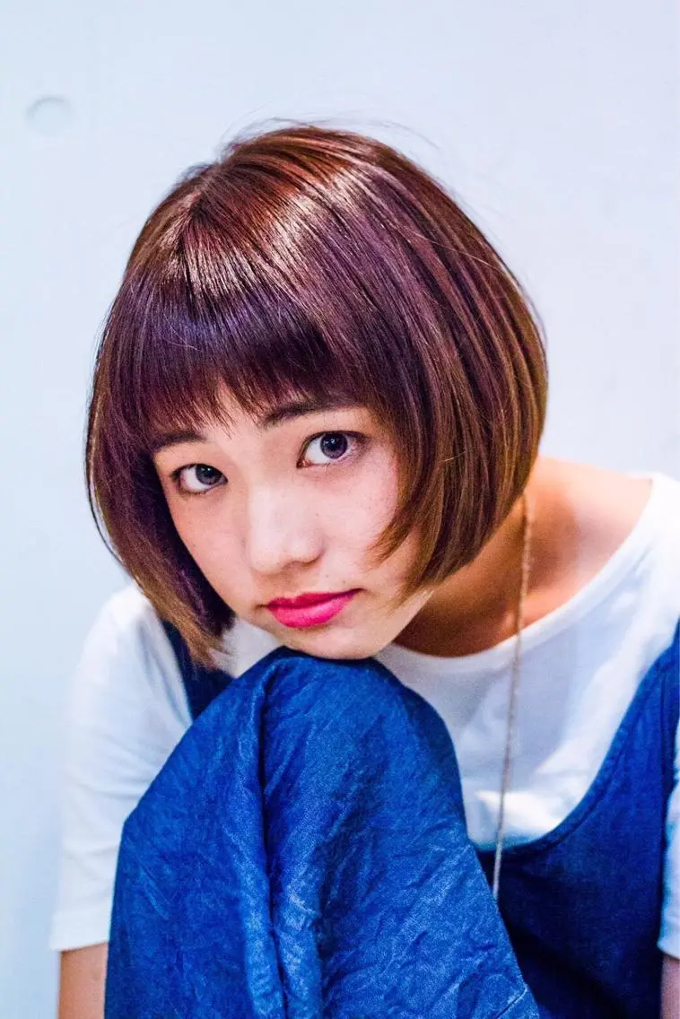 <ミニモ限定> カット+透明感カラー[営業後限定クーポン]の写真
